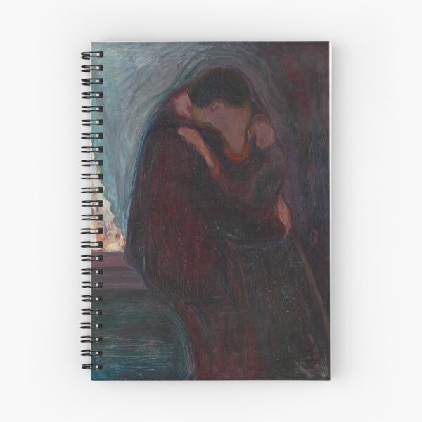 Artikelvorschau, Das Kuss-Gemälde von Edvard Munch entworfen und verkauft von JDesigningMO.