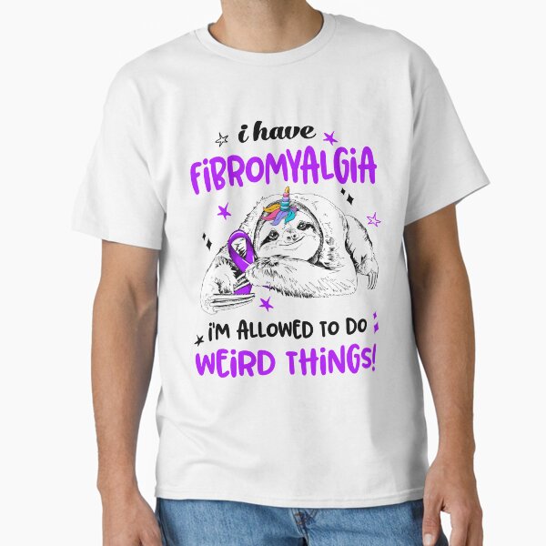 Item preview, I have Fibromyalgia i'm allowed to do Weird Things designed and sold by ElizabethS809.