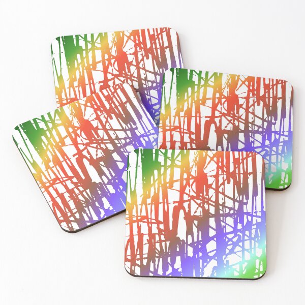 Item preview, Line motif abstract colorful designed and sold by KQ1985.