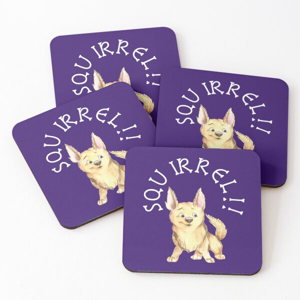 Item preview, SQUIRREL! Funny dog lover gift idea for animal lovers designed and sold by BRtisticDesigns.
