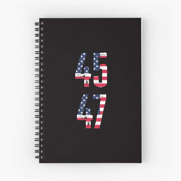 Item preview, 45 47 Donald Trump 2024 Elections Comeback- funny american usa flag distressed   designed and sold by Alaadin Bendali Braham.
