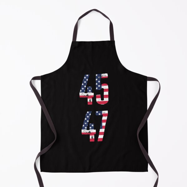 Item preview, 45 47 Donald Trump 2024 Elections Comeback- funny american usa flag distressed   designed and sold by Alaadin Bendali Braham.