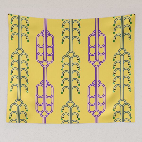 Item preview, Pattern arches decoration violet green blue designed and sold by KQ1985.