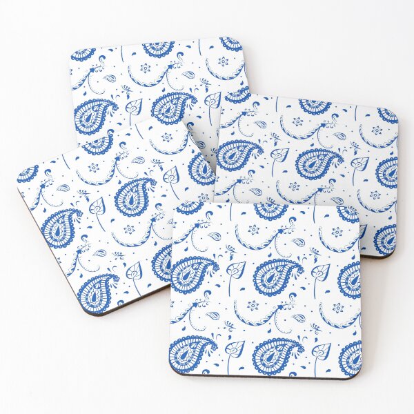Item preview, Blue oriental pattern designed and sold by KQ1985.