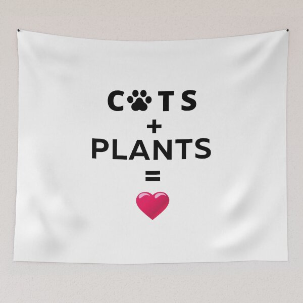 Item preview, Cats Watering Plants designed and sold by Magic-Stone.