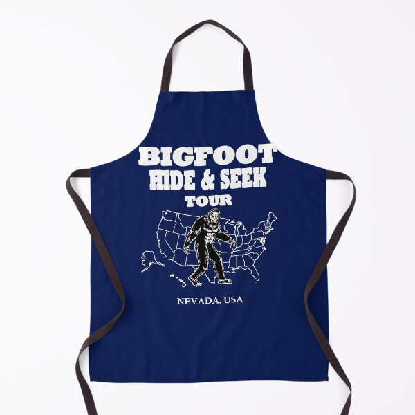 Item preview, Bigfoot Hide & Seek Concert tee NEVADA USA funny gift idea designed and sold by BRtisticDesigns.