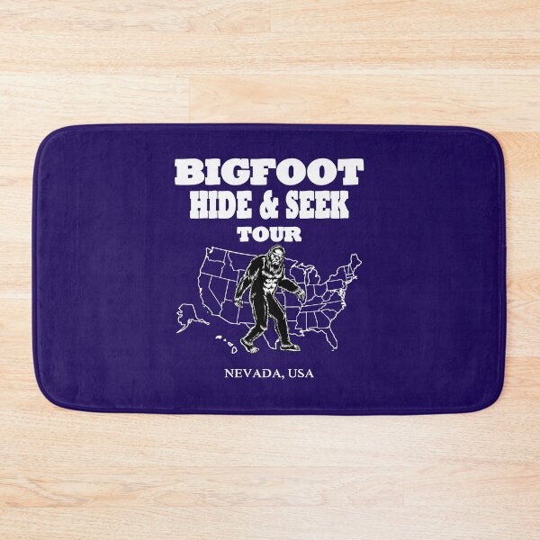 Item preview, Bigfoot Hide & Seek Concert tee NEVADA USA funny gift idea designed and sold by BRtisticDesigns.