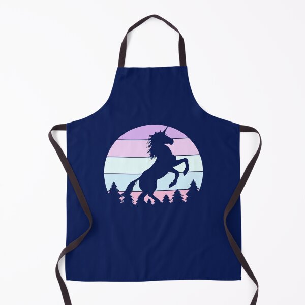 Item preview, Unicorn design with Retro sunset in pinks and purple designed and sold by BRtisticDesigns.