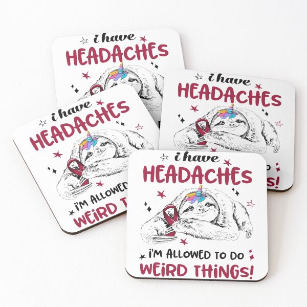 Item preview, I have Headaches i'm allowed to do Weird Things designed and sold by ElizabethS809.