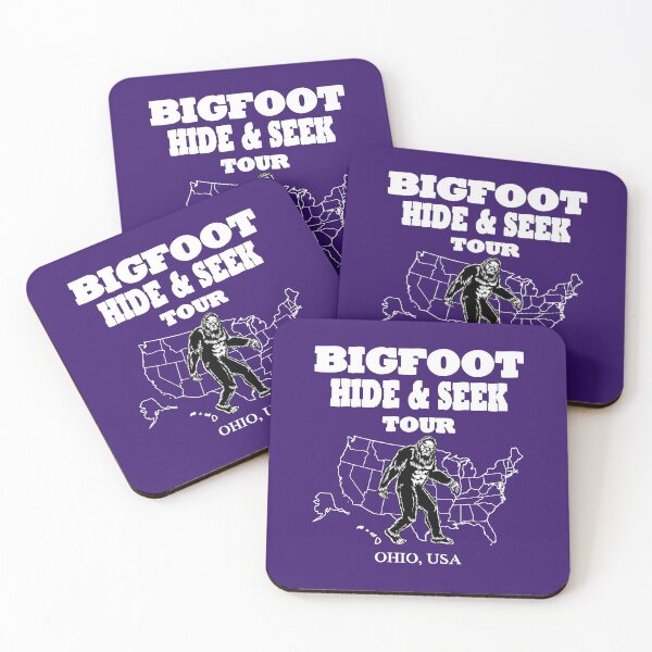 Item preview, Bigfoot Hide & Seek Ohioconcert tee- USA funny gift ideas designed and sold by BRtisticDesigns.