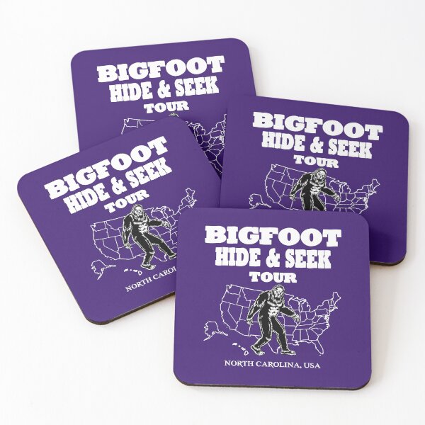 Item preview, Bigfoot Hide & Seek concert tee- NORTH CAROLINA USA GIFT designed and sold by BRtisticDesigns.