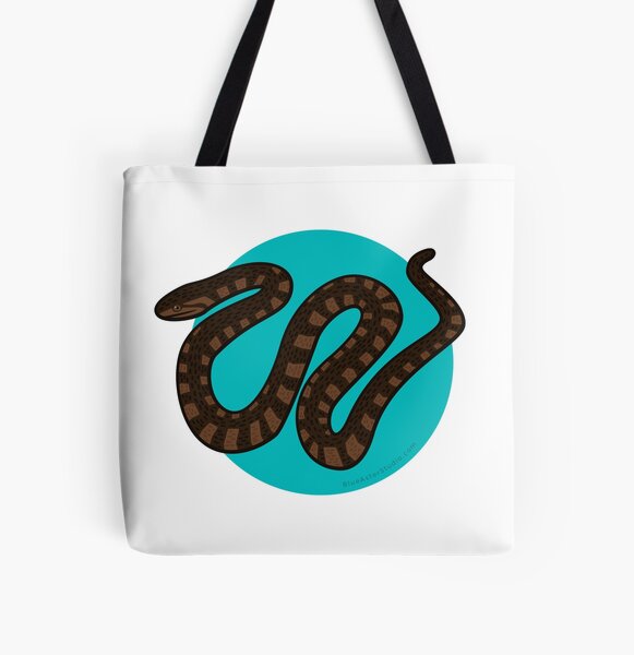 Southern Water Snake All Over Print Tote Bag