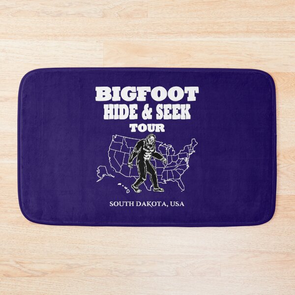Item preview, Bigfoot South Dakota concert style tee funny gift idea designed and sold by BRtisticDesigns.