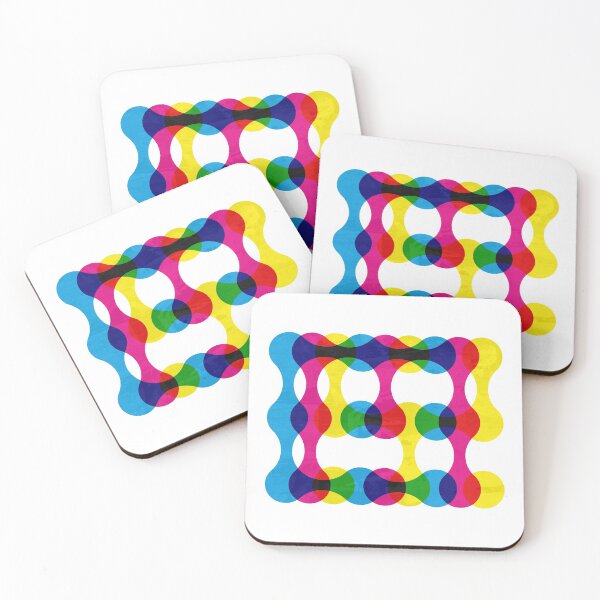 Item preview, CMY Metaball Colour Mix Grunge Typography designed and sold by John Uttley.