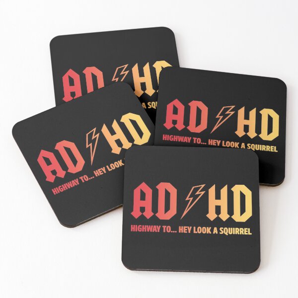 Item preview, ADHD Highway To... Hey Look A Squirrel - Funny Squirrel For ADHD designed and sold by Alaadin Bendali Braham.
