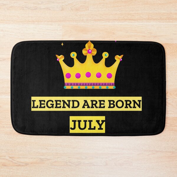 Item preview, Legend are born in July - legend are born, birth year, birthday quotes, July birthday month, birthday feast, July birthday gift designed and sold by mr&mrsmalik malik.