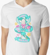 Fight like a PEARL V-Neck T-Shirt