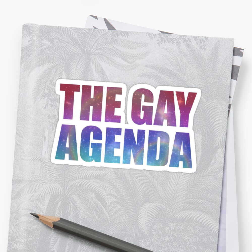 the gay agenda shirt