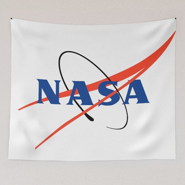 Item preview, White NASA Logo designed and sold by circumbinary.