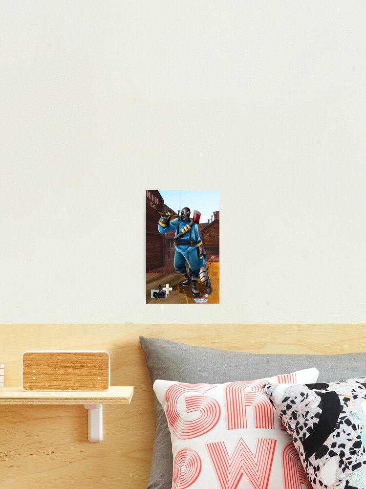 Aperçu 2 sur 3. Impression photo avec l'œuvre TF2 Pyro Normal créée et vendue par RUBTOX.