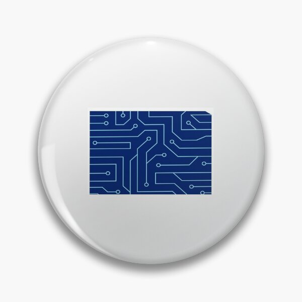 Item preview, Blue Circuit Board Electronic Mas| Perfect Gift designed and sold by lucidama.