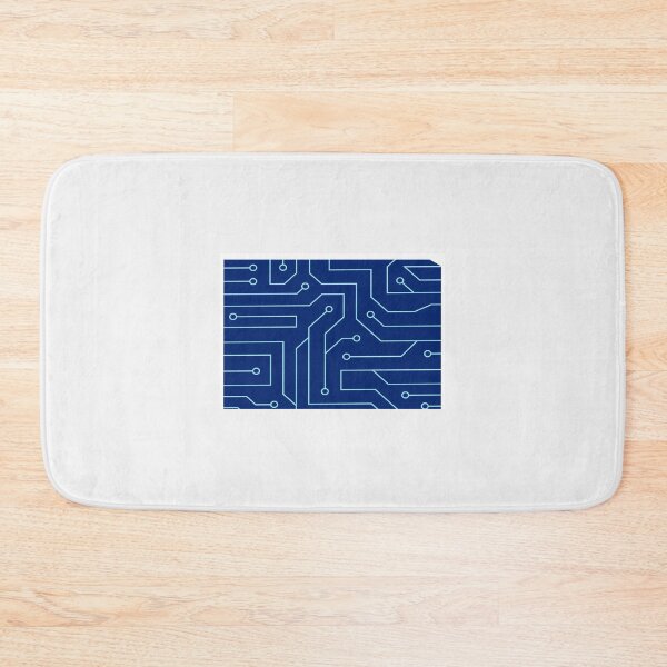 Item preview, Blue Circuit Board Electronic Mas| Perfect Gift designed and sold by lucidama.