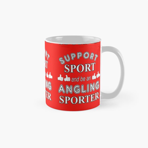 Item preview, Support Sport and be an Angling Sporter designed and sold by captainpeter.