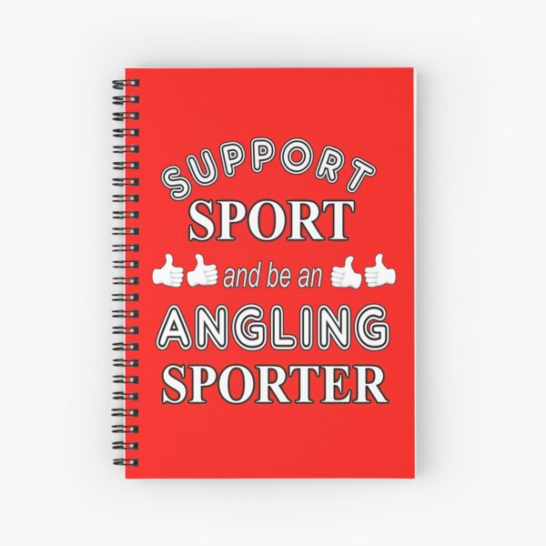 Item preview, Support Sport and be an Angling Sporter designed and sold by captainpeter.
