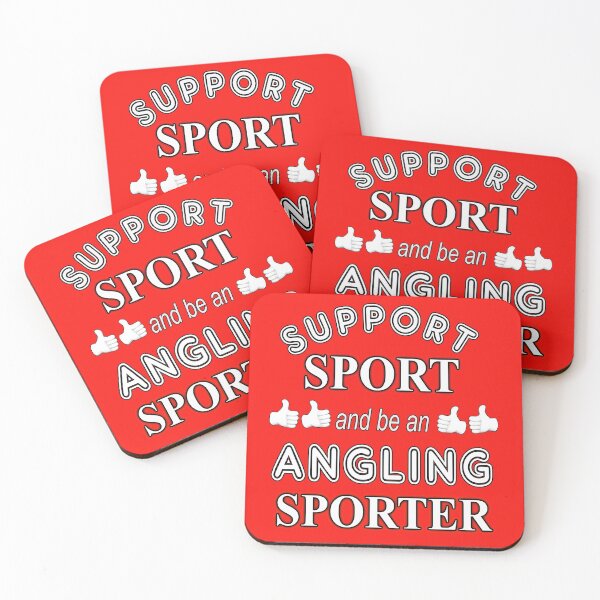 Item preview, Support Sport and be an Angling Sporter designed and sold by captainpeter.