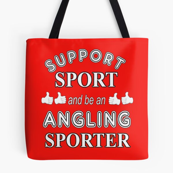 Item preview, Support Sport and be an Angling Sporter designed and sold by captainpeter.