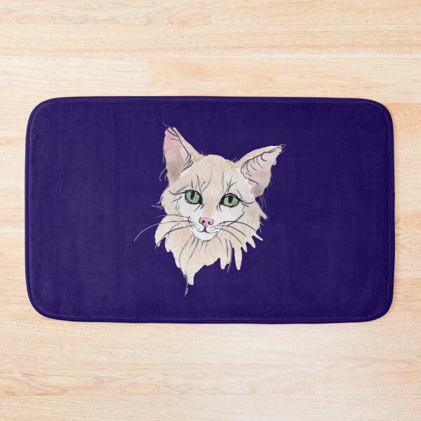 Item preview, Artistic Maine Coon Cat watercolor Portraits-gift idea for cat lovers, men, women and kids designed and sold by BRtisticDesigns.