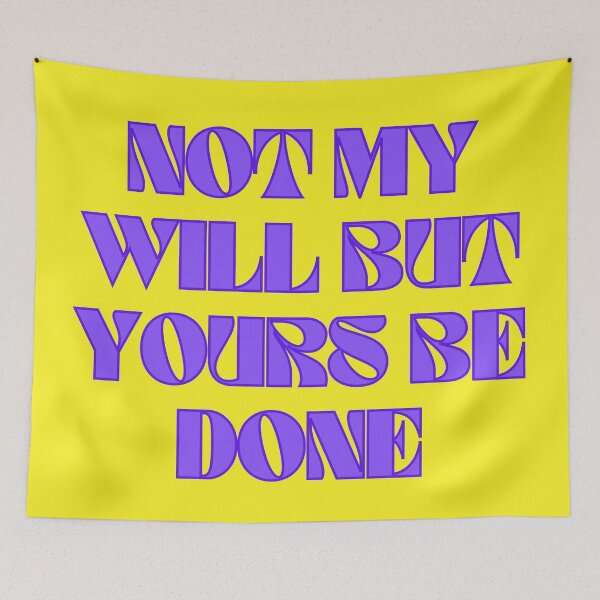 Item preview, Not My Will But Yours Be Done designed and sold by Prayingwarrior.