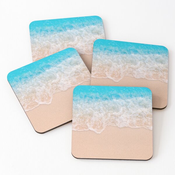 Item preview, Shallow Bright Blue Wave + Calm Clean Sand - Useless Madala designed and sold by Useless-Madala.