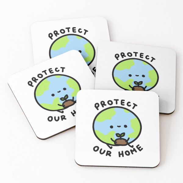 Item preview, Protect Our Home. Happy Earth designed and sold by DoodleBakery.