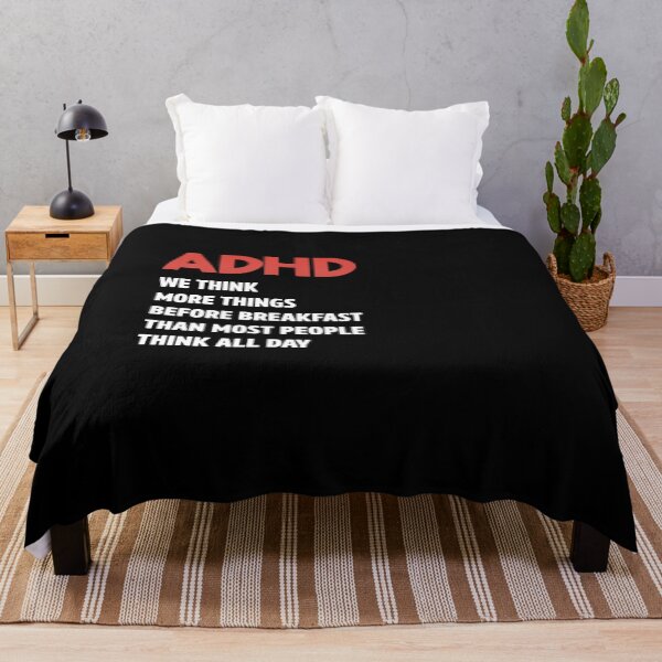 Item preview, ADHD We Think More thing Before Breakfast Than Most People do Think All Day- Funny Squirrel For ADHD designed and sold by Alaadin Bendali Braham.