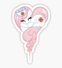 Nurse RedHeart ... Heart Sticker