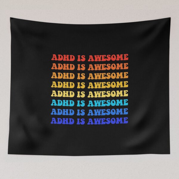 Item preview, ADHD is Awesome - Funny Squirrel For ADHD designed and sold by Alaadin Bendali Braham.