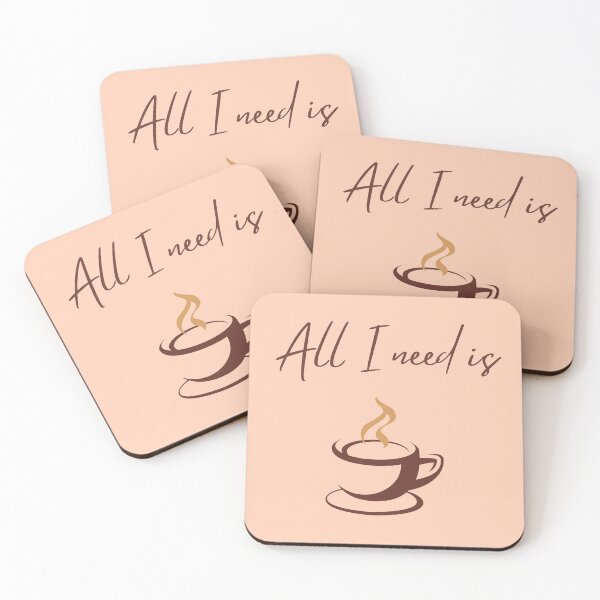 Item preview, All I Need Is... Coffee designed and sold by MadTeaDesign.