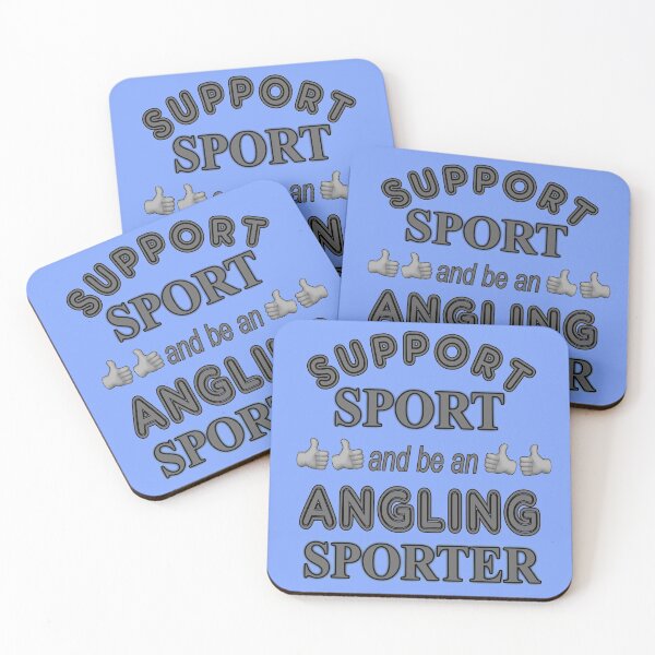 Item preview, Support Sport and be an Angling Sporter designed and sold by captainpeter.