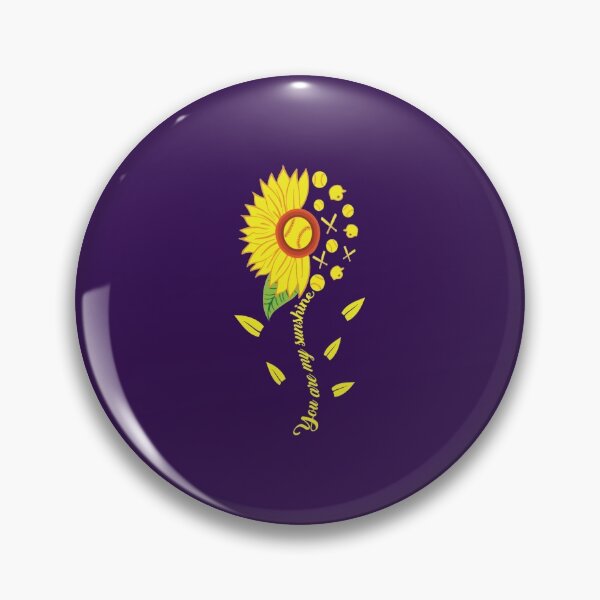 Item preview, Softball Sunflower Gift for girls or women designed and sold by BRtisticDesigns.