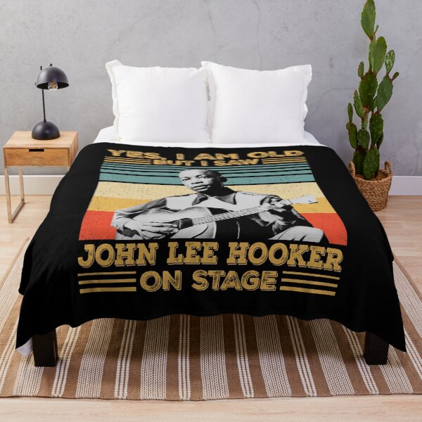 Item preview, Retro Yes I'm Old But I Saw John Lee Hooker On Stage designed and sold by PeterSomogyi.