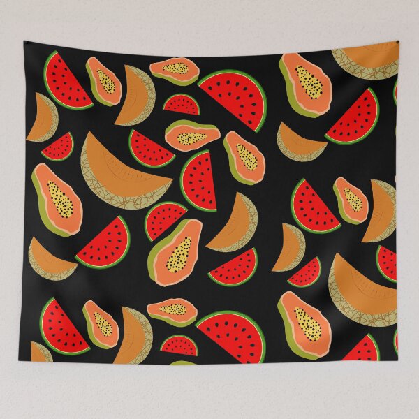 Item preview, papaya, melon, watermelon designed and sold by artbyrosse.