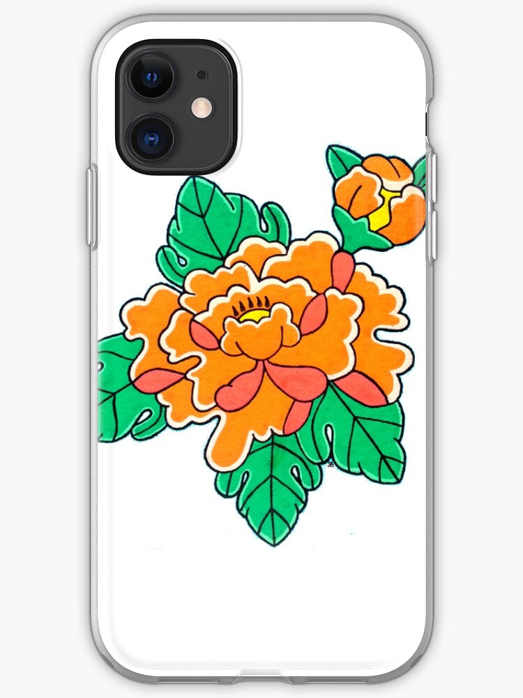'Flowers' by Katsushika Hokusai (Reproduction) iPhone 11 case 'Flowers' by Katsushika Hokusai (Reproduction) iPhone 11 case