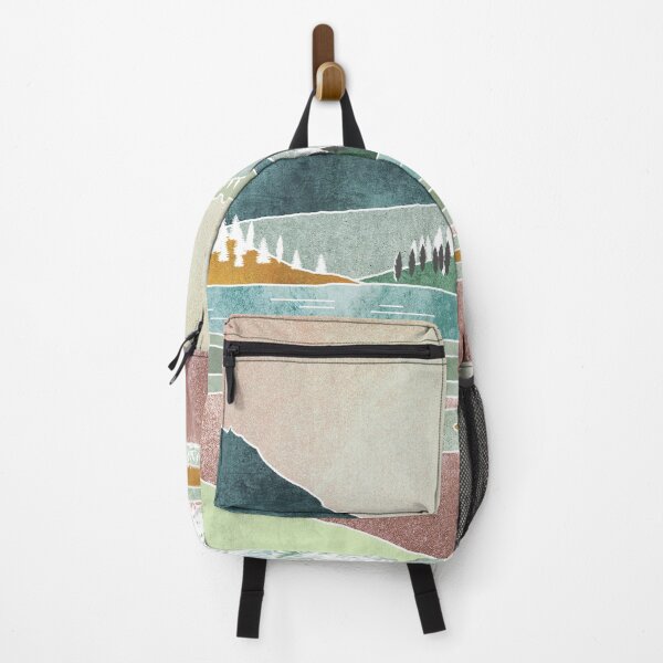 Item preview, Mountains and the Lake art designed and sold by traveltheory.