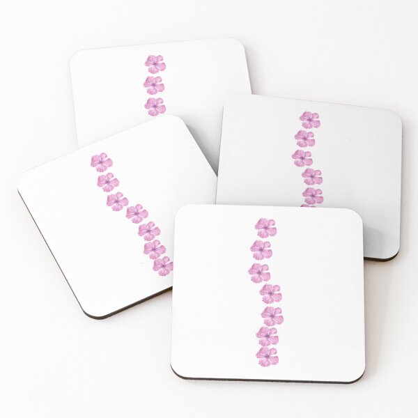 Artikelvorschau, Skoliose S-Kurve Rosa Blumen Aquarell entworfen und verkauft von hopescoliosis.