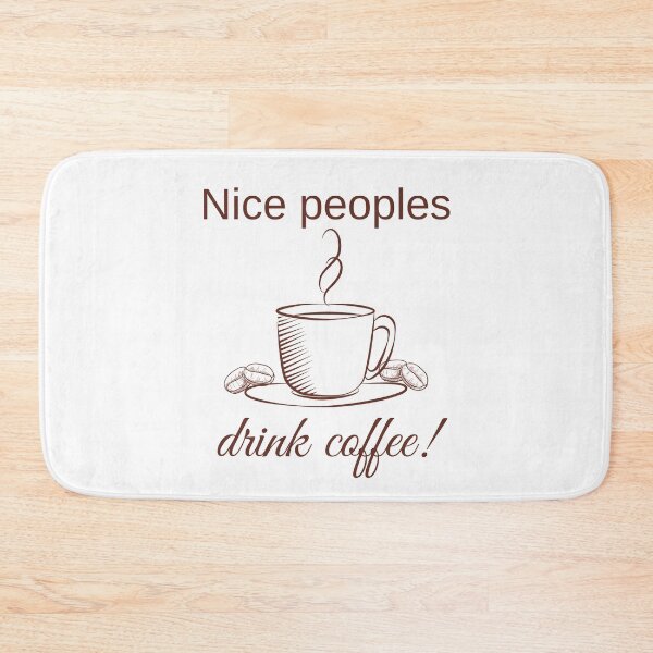 Item preview, Nice people drink coffee - saying, gift idea for women, coffee t-shirts designed and sold by Whiskylover.