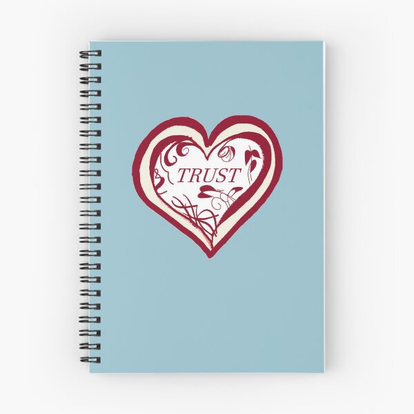 Item preview, Maroon Trust Heart designed and sold by MyArtMind.
