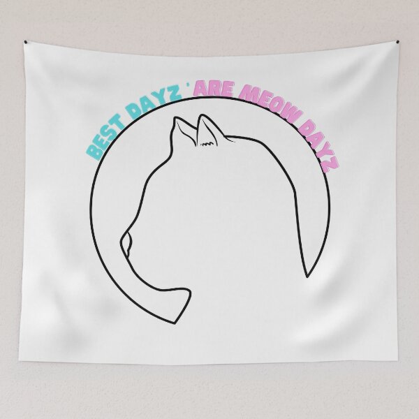 Item preview, BEST DAYS ARE MEOW DAYS -cats designed and sold by bahicharafe.