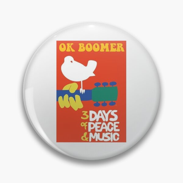 Item preview, Ok Boomer 1969 Woodstock Poste| Perfect Gift designed and sold by lucidama.