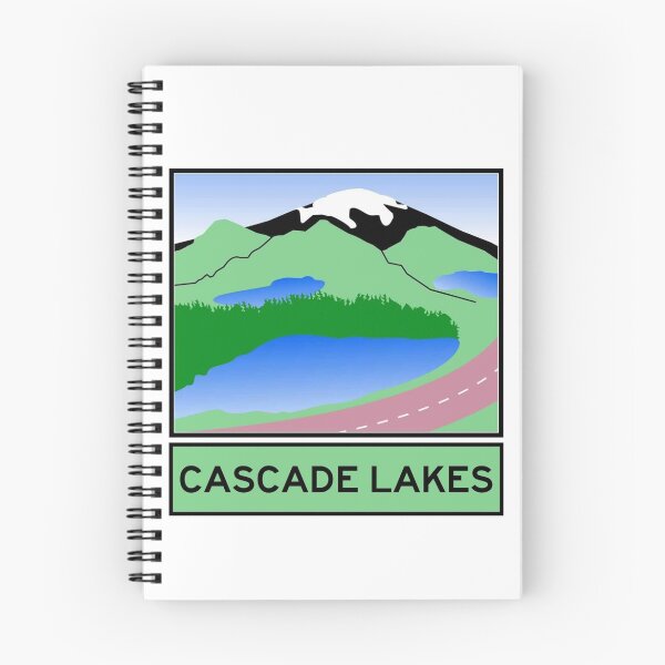 Item preview, Oregon Scenic Byway - Cascade Lakes designed and sold by NewNomads.